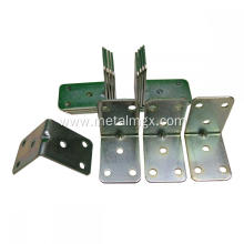 Zinc Plated Metal Bed Angle Bracket Corner Brace